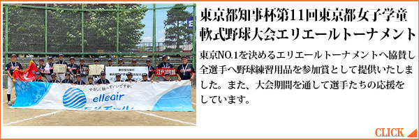 東京都知事杯第11回東京都女子学童軟式野球大会エリエールトーナメント